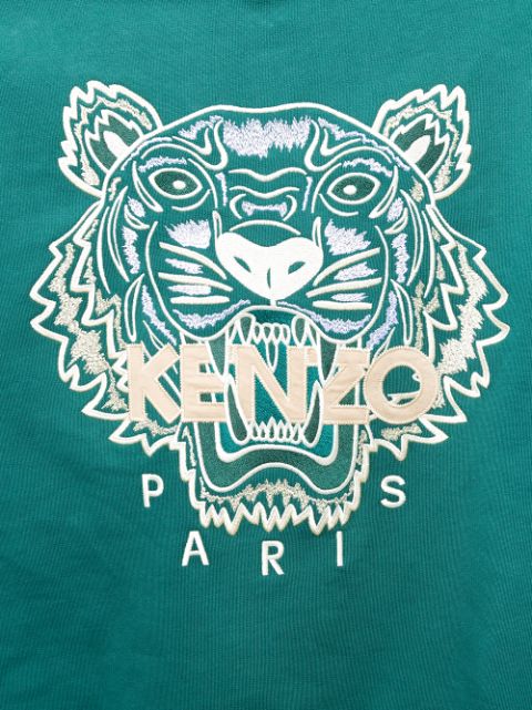 Shop Kenzo Tiger Motif Sweatshirt With Express Delivery Chem Uclashops