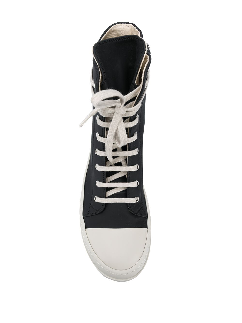 фото Rick owens drkshdw высокие кеды ramones