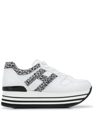hogan maxi platform sneakers