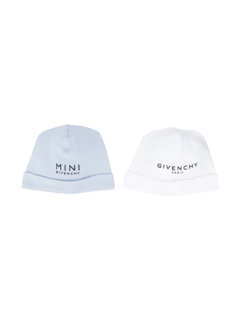 Givenchy Kids قبعة منسوجة بطبعة شعار