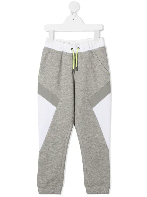 BOSS Kidswear colour-block track pants