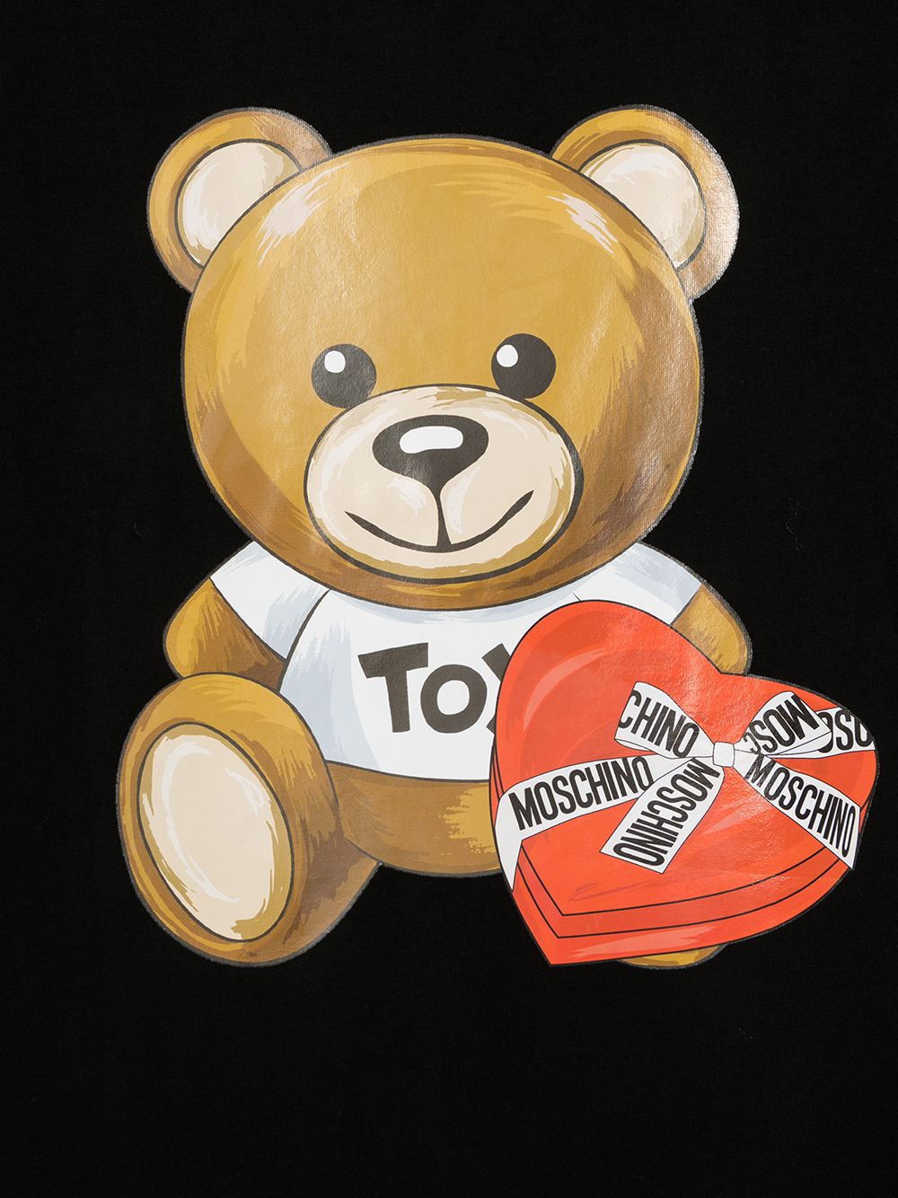 фото Moschino kids футболка toy bear