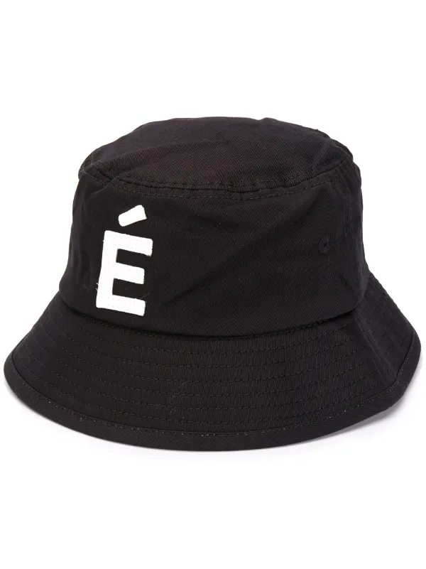 Shop Etudes logo patch bucket hat with 