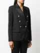 Balmain بليزر بصفي أزرار