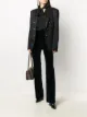 Image 2 of Saint Laurent velvet-effect flared trousers