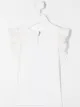 Image 2 of Chloé Kids ruffled sleeve T-shirt