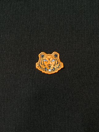 tiger-patch wool jumper展示图