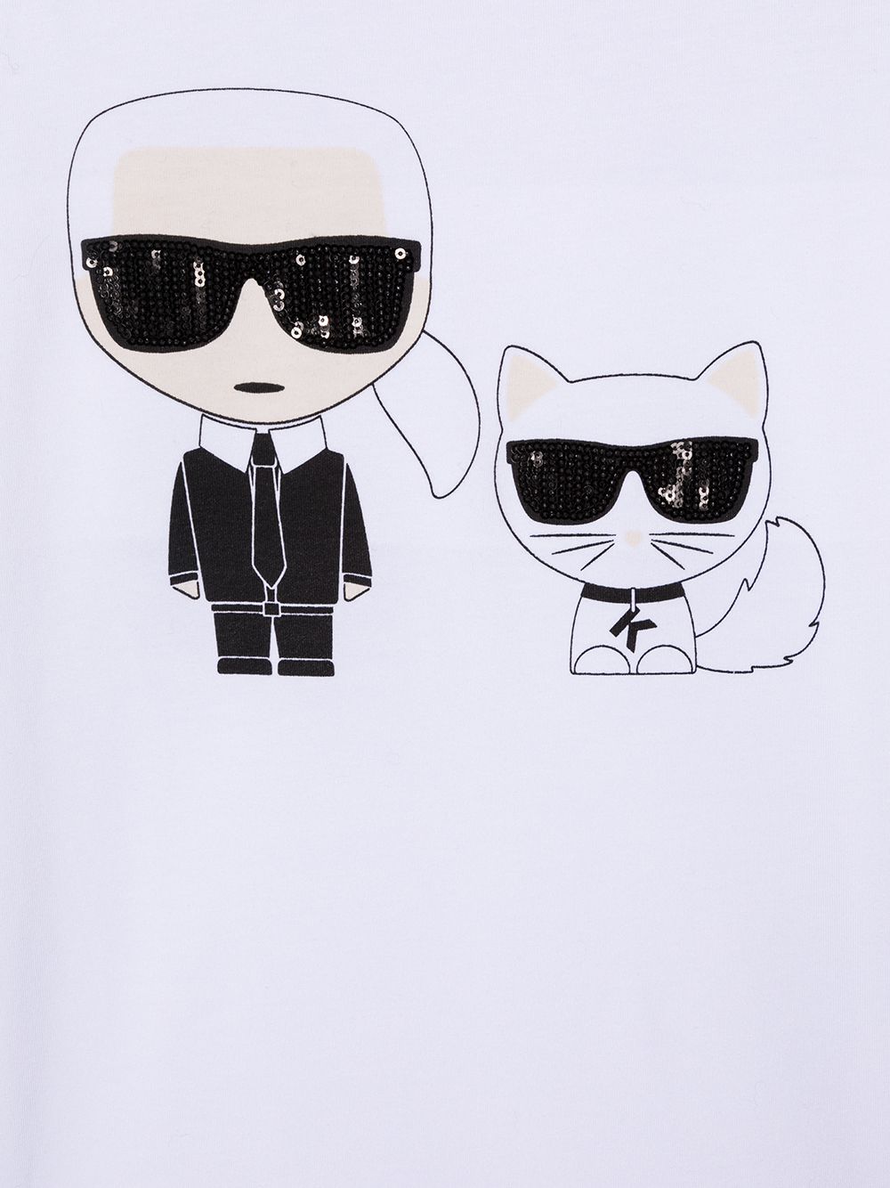 фото Karl lagerfeld kids футболка с логотипом