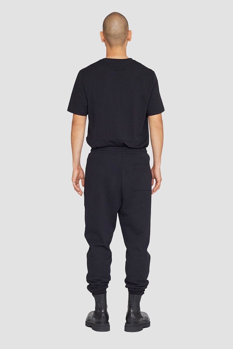 The Everyday Jogger-black #0 The Everyday Jogger, Black cotton Everyday cotton track pants from 3.1 PHILLIP LIM featuring mid-rise, elasticated drawstring waistband, two side zip-fastening pockets, rear patch pocket and ribbed cuffs.- 2