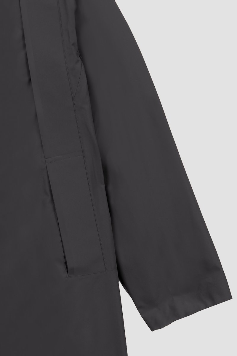 The Essential Parka-black #1 The Essential Parka, Black Essential hooded parka coat from 3.1 PHILLIP LIM featuring water-resistant, wind-resistant, classic hood, long sleeves, concealed front fastening, two side zip-fastening pockets and straight hem.- 5