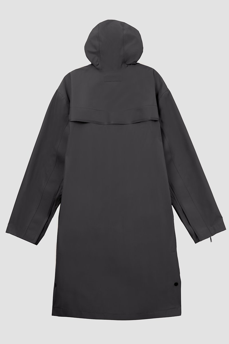 The Essential Parka-black #0 The Essential Parka, Black Essential hooded parka coat from 3.1 PHILLIP LIM featuring water-resistant, wind-resistant, classic hood, long sleeves, concealed front fastening, two side zip-fastening pockets and straight hem.- 8