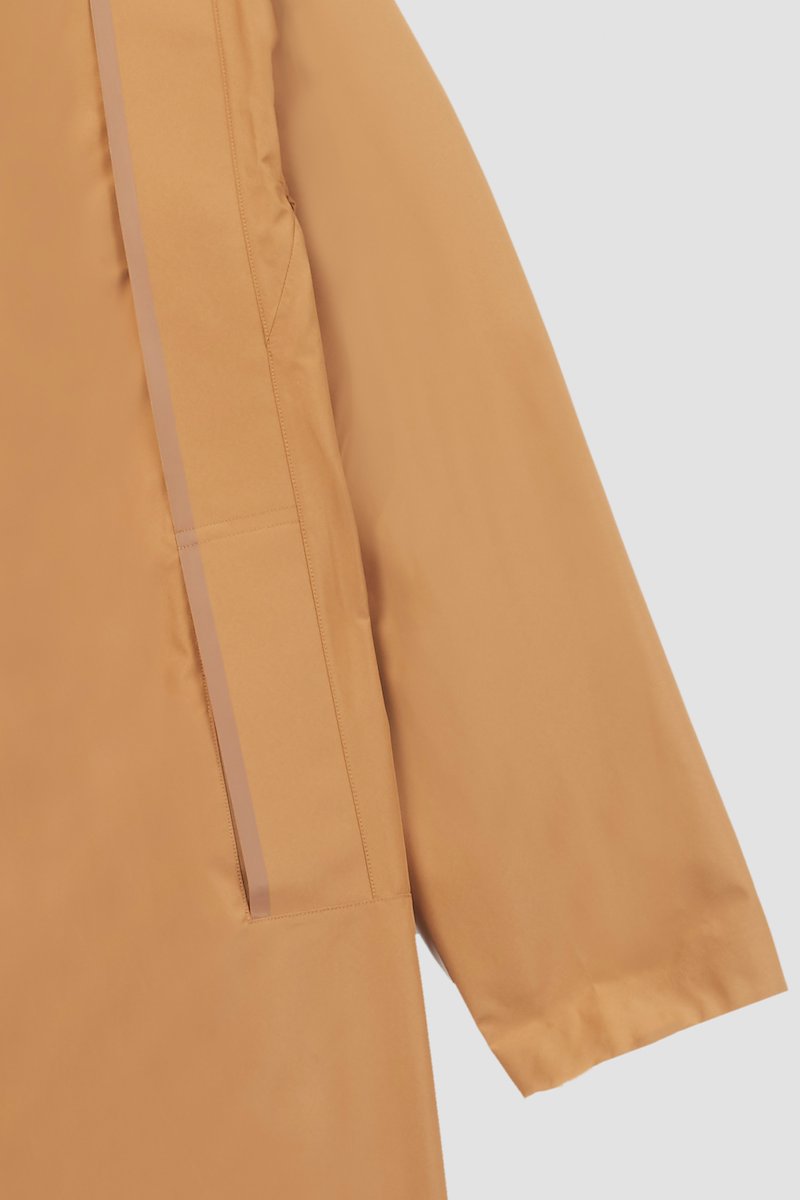 The Essential Parka-neutrals #0 The Essential Parka, Camel brown Essential hooded parka coat from 3.1 PHILLIP LIM featuring water-resistant, wind-resistant, classic hood, concealed front fastening, long sleeves, two side zip-fastening pockets and straight hem.- 6