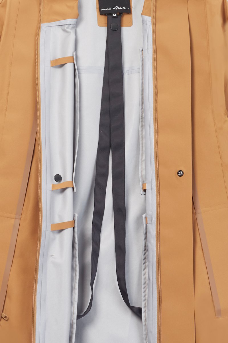 The Essential Parka-neutrals #0 The Essential Parka, Camel brown Essential hooded parka coat from 3.1 PHILLIP LIM featuring water-resistant, wind-resistant, classic hood, concealed front fastening, long sleeves, two side zip-fastening pockets and straight hem.- 8