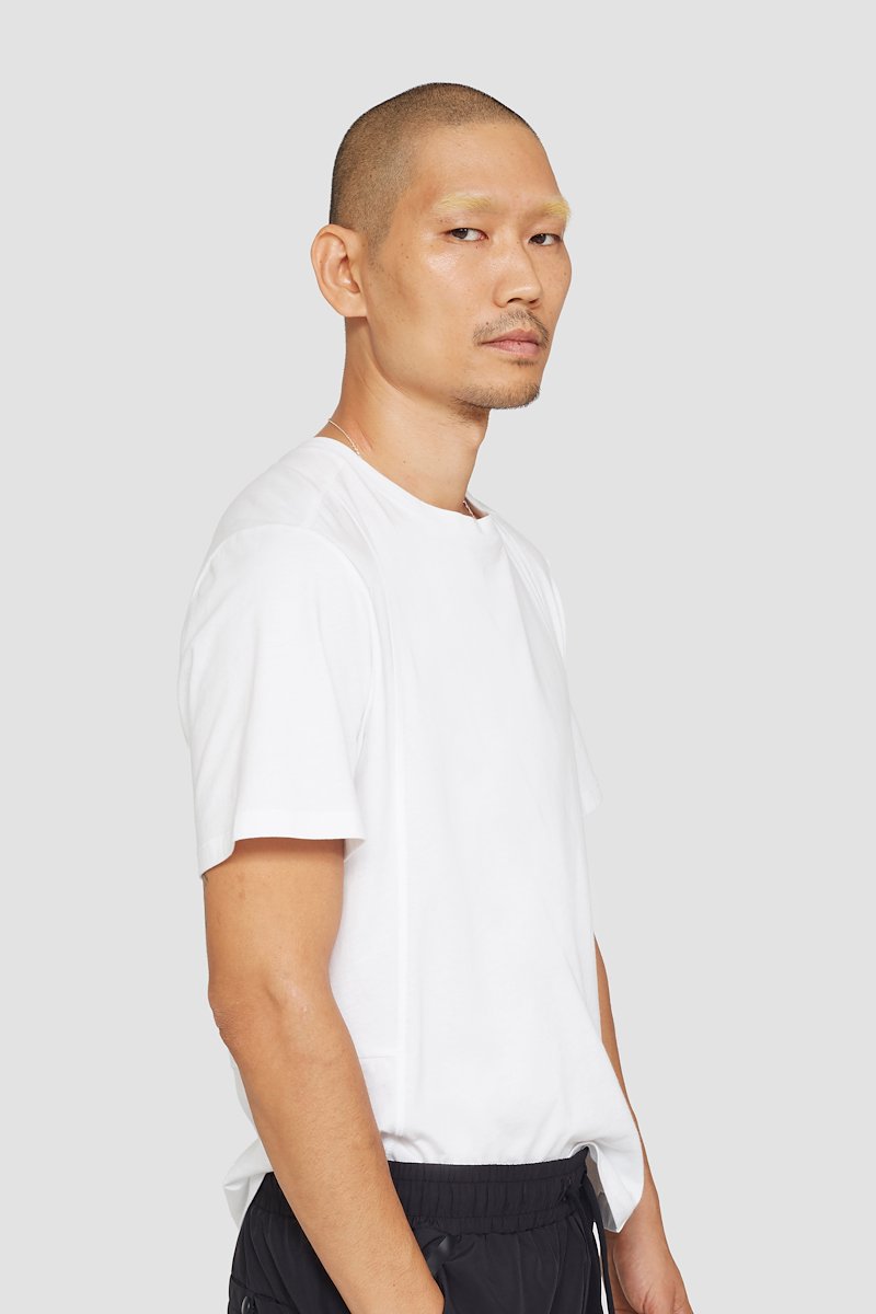 The Track-Less Pants-black #1 The Track-Less Pants, Black Track-Less pants from 3.1 PHILLIP LIM featuring tapered leg, elasticated drawstring waistband, two side slit pockets, rear welt pocket, zip details and elasticated ankles.- 3