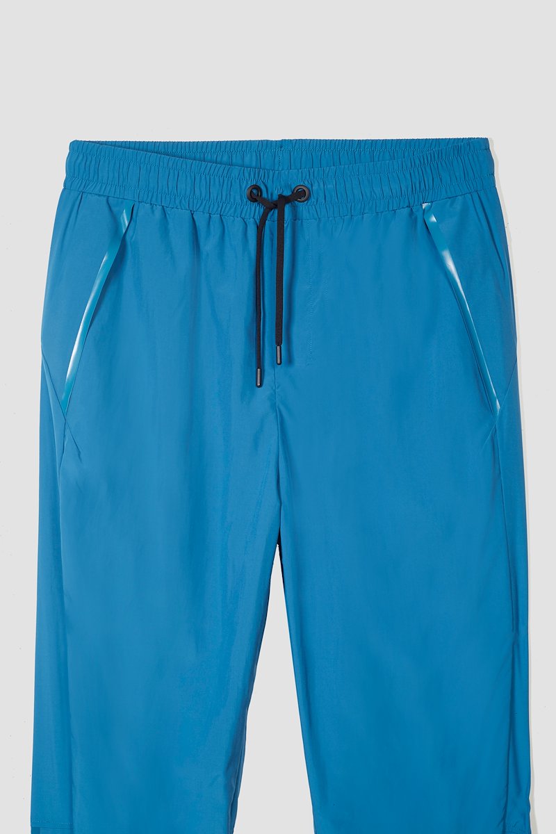 The Track-Less Pant-blue #0 The Track-Less Pant, Peacock blue Track-Less pants from 3.1 PHILLIP LIM featuring tapered leg, zip details, elasticated drawstring waistband, two side slit pockets, rear welt pocket and elasticated ankles.- 6