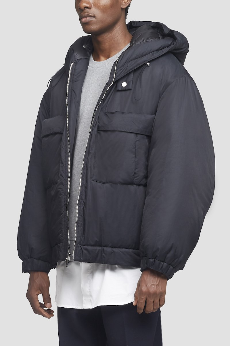 Short Duvet Jacket-black #1 Short Duvet Jacket, BLACK Synthetic->Nylon SHORT DUVET JACKET from 3.1 Phillip Lim. - 1