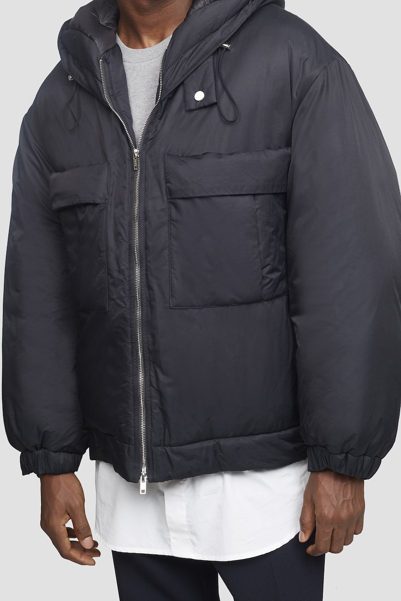 Short Duvet Jacket-black #1 Short Duvet Jacket, BLACK Synthetic->Nylon SHORT DUVET JACKET from 3.1 Phillip Lim. - 3