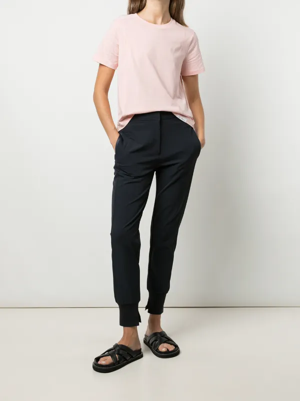 3.1 Phillip Lim Everyday Cropped Track Pants Blue FARFETCH GE