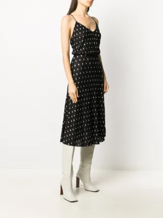 Ofelia polka-dot midi dress展示图