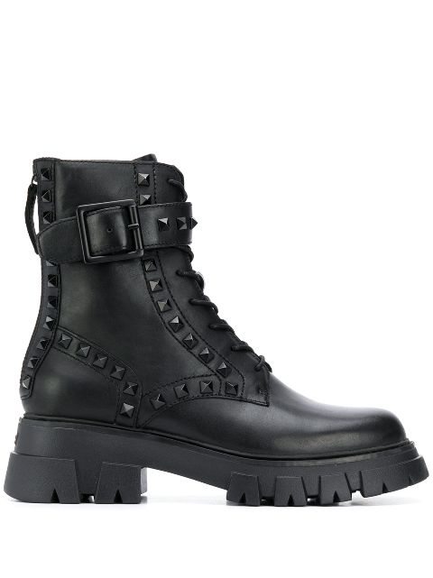 ash lewis studded military boots