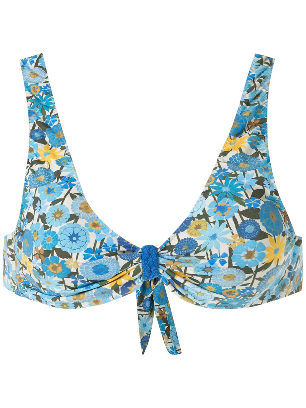 

Clube Bossa Ricy printed bikini top - Blue