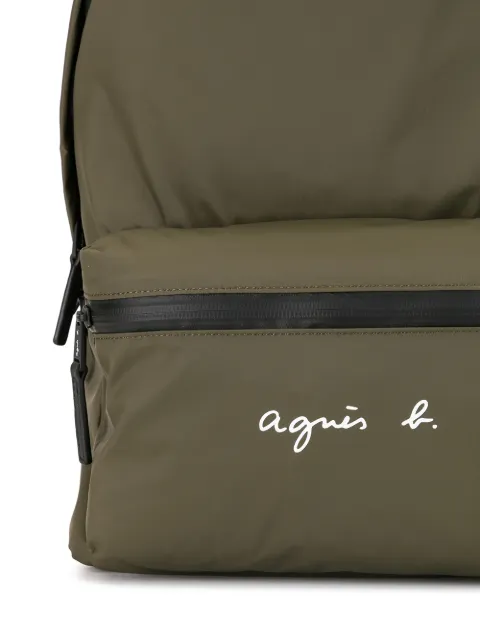 agnes b nylon backpack