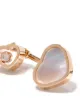 Chopard 18kt rose gold, diamond Happy Hearts earrings