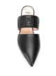Fendi FF-motif pointed mules