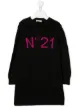 Image 1 of Nº21 Kids logo knitted dress