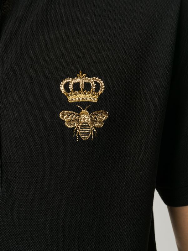 Dolce & Gabbana Logo Embroidered Polo Shirt - Farfetch