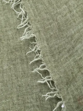 lightweight frayed-edge scarf展示图