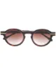 Image 1 of Matsuda round frame tortoise-shell sunglasses