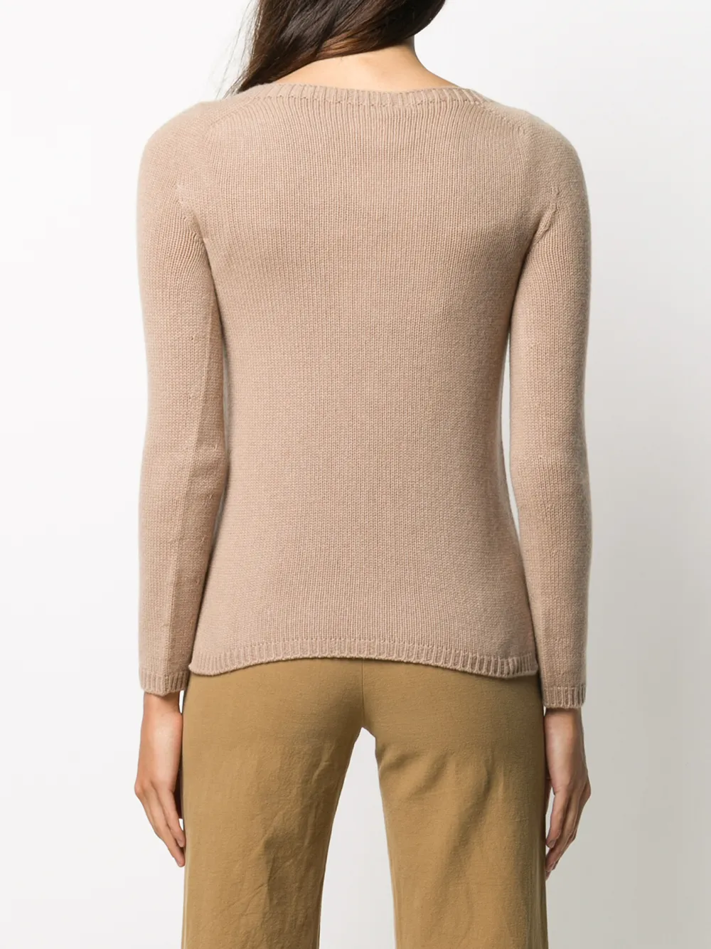 'S Max Mara Trui met ronde hals Bruin
