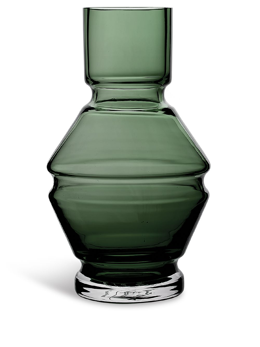 raawii Relæ glass vase (26cm) - Grey