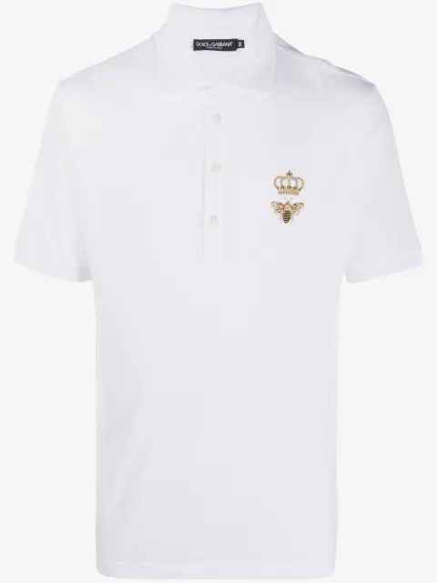 Dolce & Gabbana playera tipo polo de piqué
