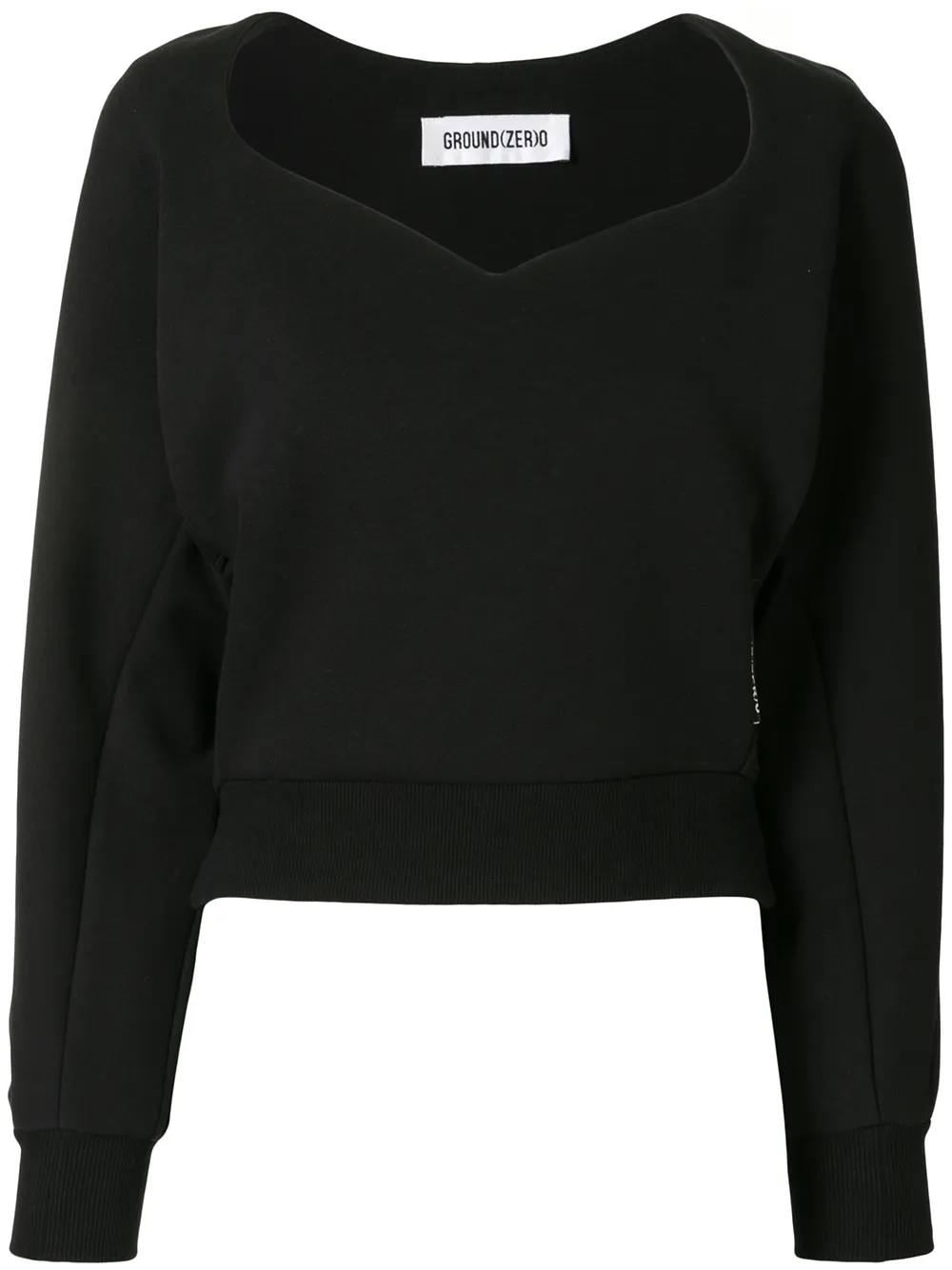 Ground Zero джемпер с длинными рукавами и графичным принтом