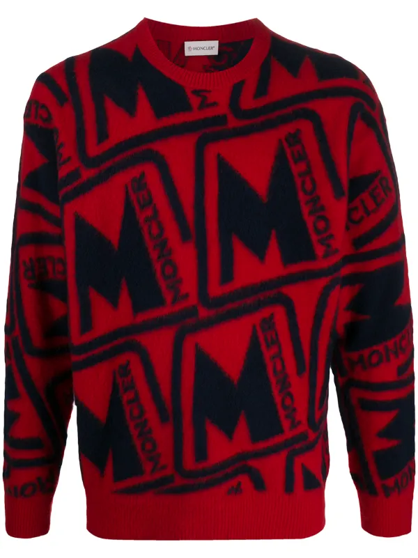 moncler crew neck sweater