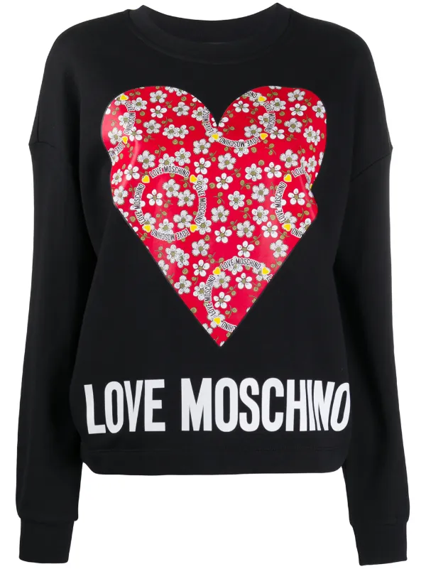 love moschino sweatshirt