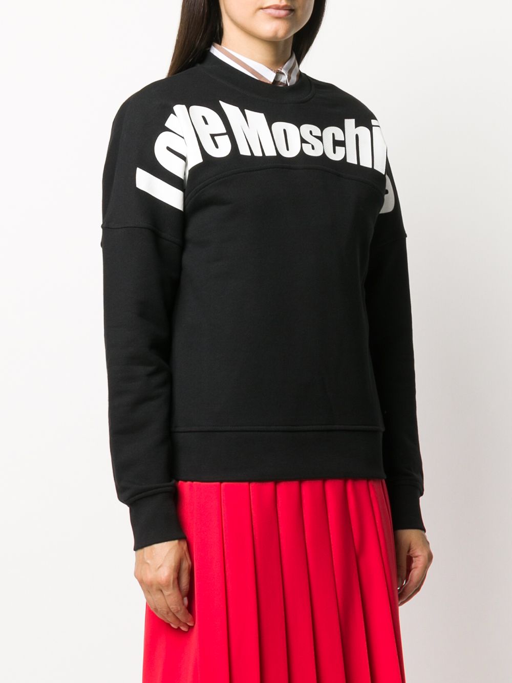 фото Love moschino толстовка с логотипом