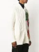 Valentino jungle embroidered knitted jacket
