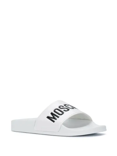 moschino pool sliders