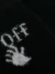 Off-White logo wool gloves