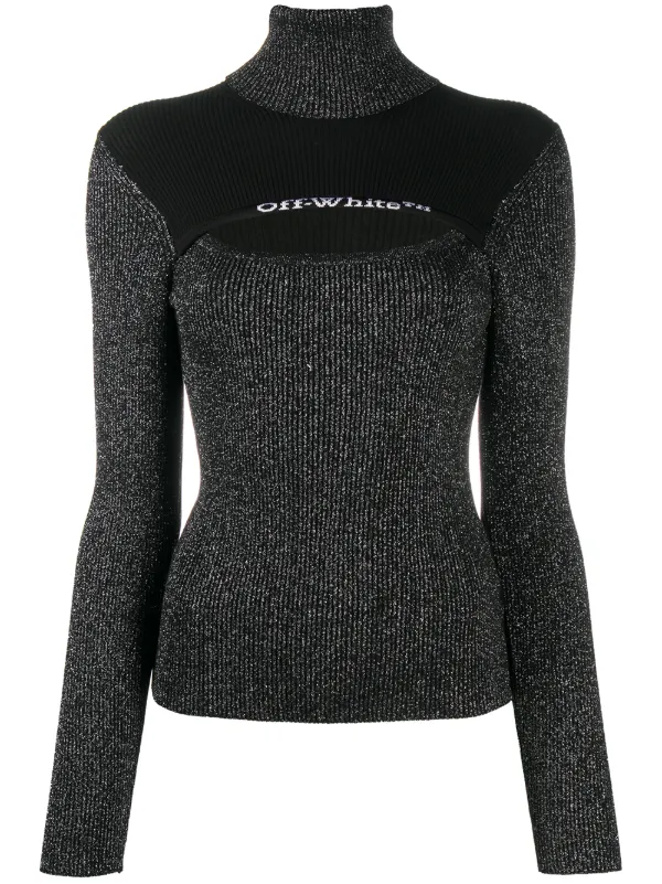black and white jumper womens