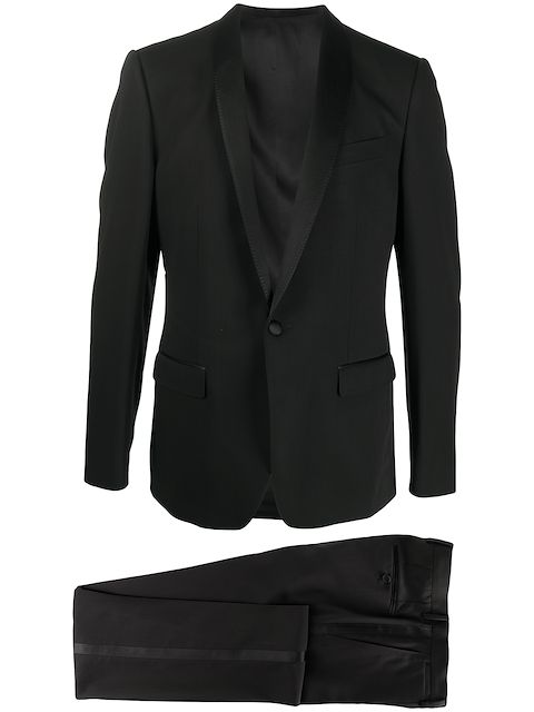 Dolce & Gabbana single-breasted three-piece suit