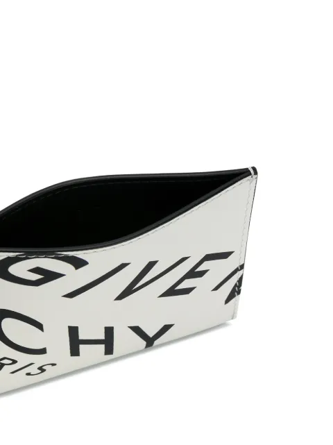 GIVENCHY LOGO-PRINT CARDHOLDER