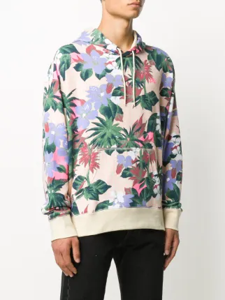 SB floral-print cotton hoodie展示图