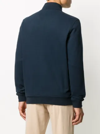 zipped cotton-knit jumper展示图