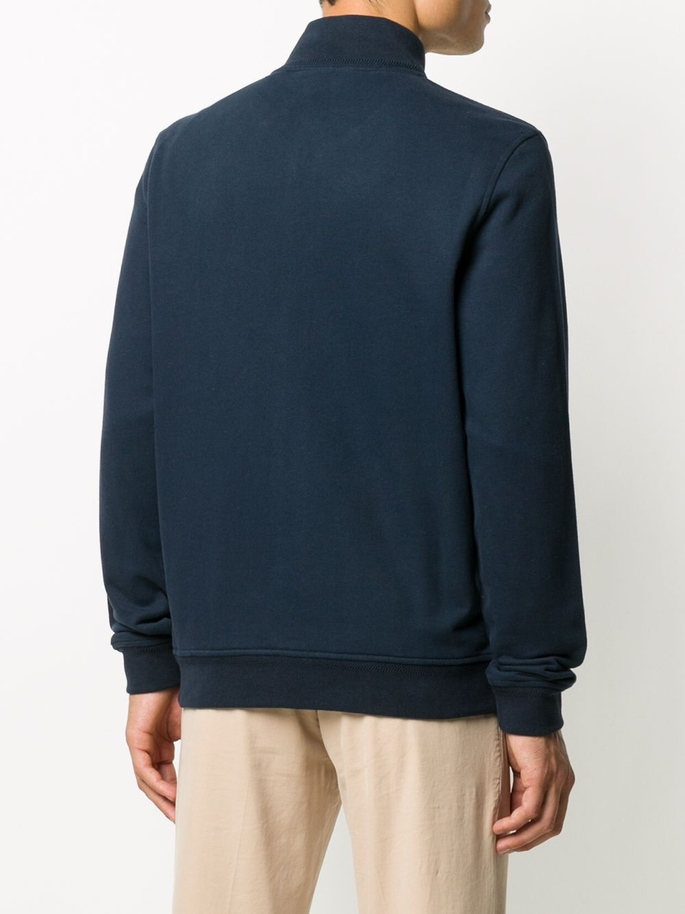 Belstaff Zipped cotton-knit Jumper - Farfetch