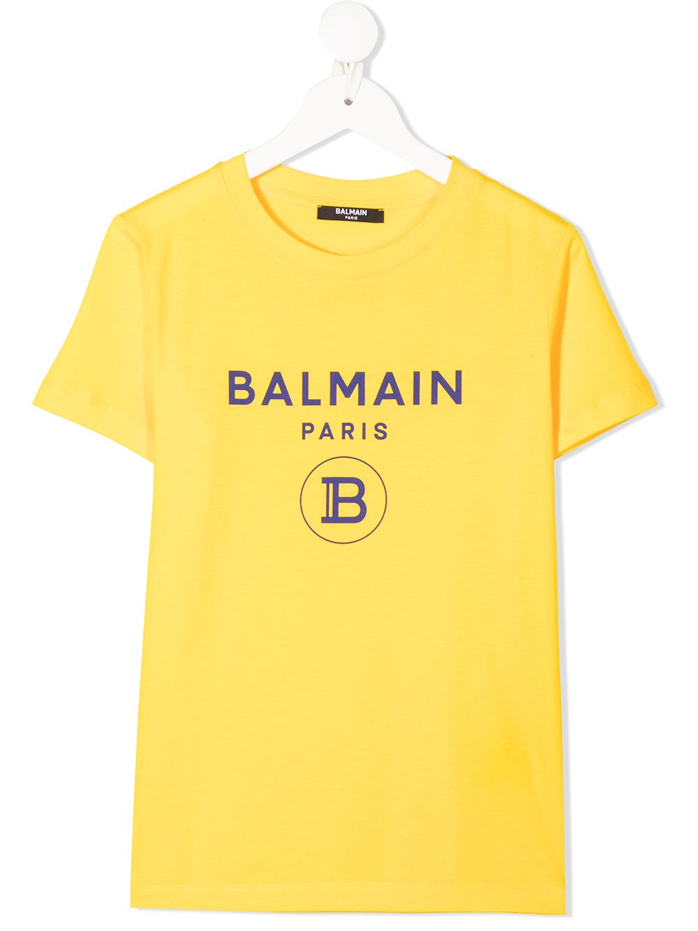 фото Balmain kids футболка с логотипом