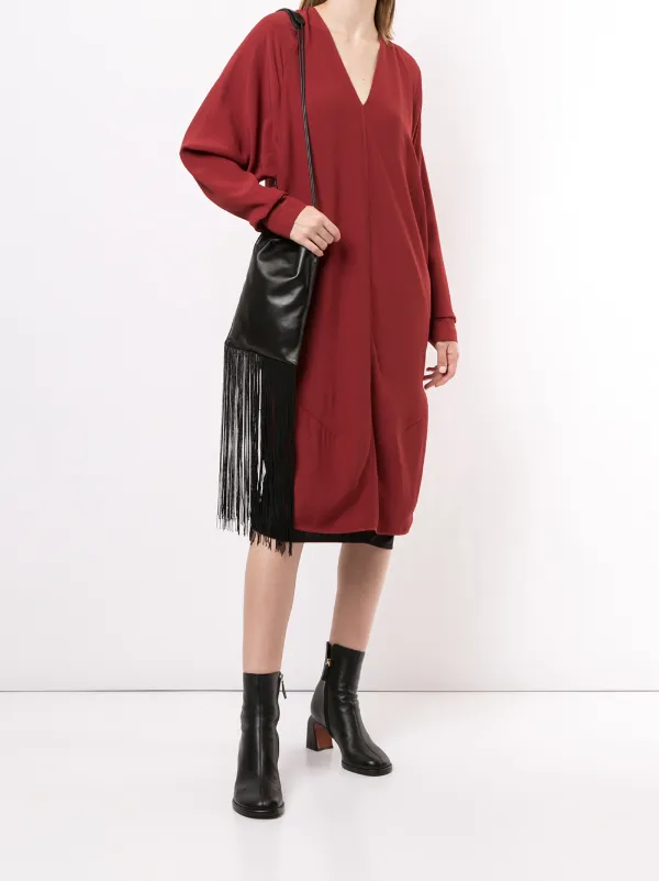 midi sweatshirt dress
